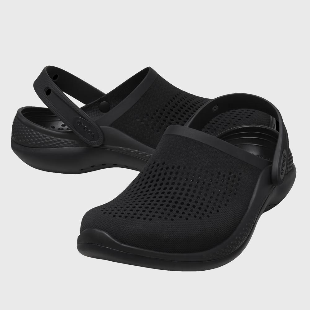 Klapki Crocs Literide Clog Unisex Czarne