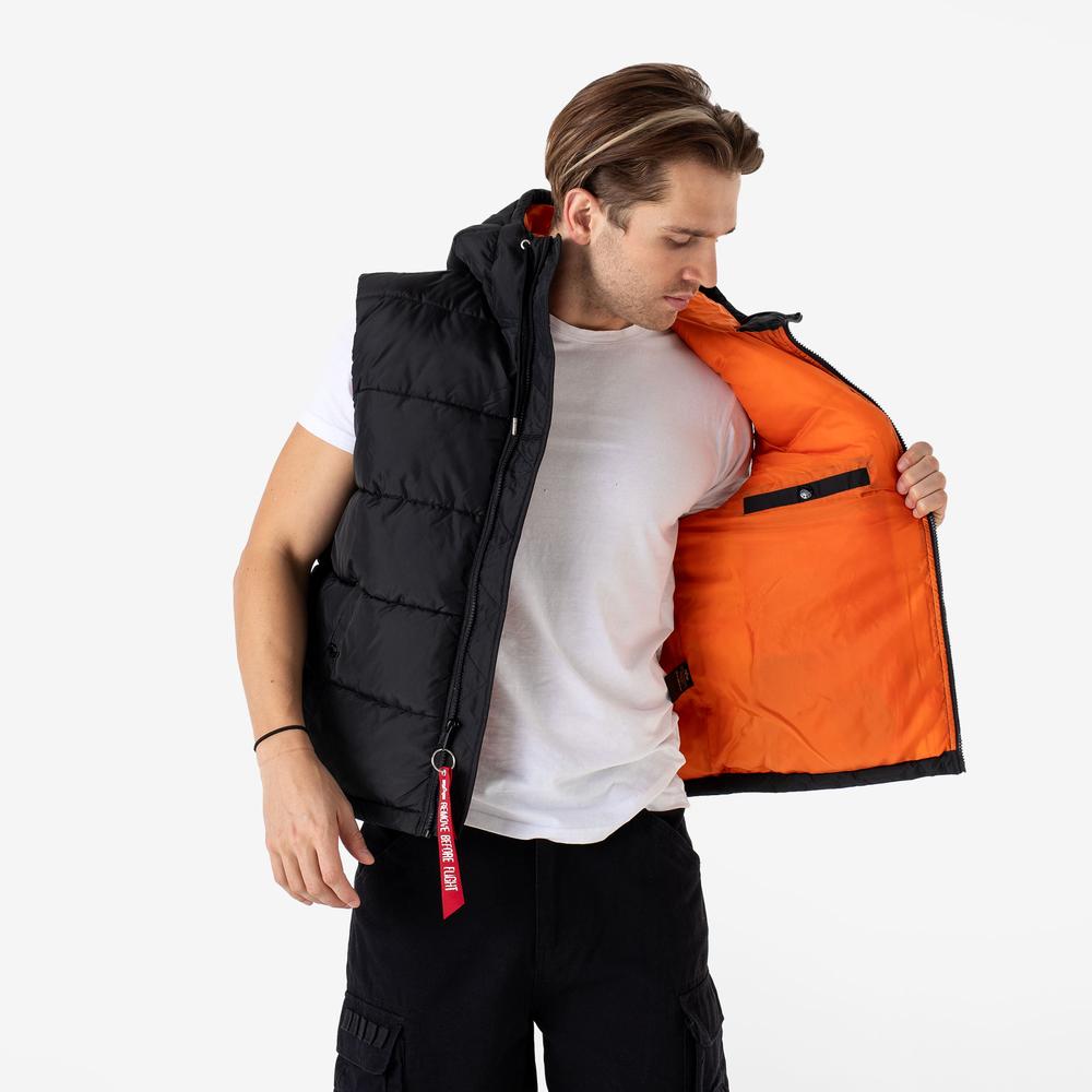 Kamizelka Alpha Industries Puffer Vest FD 11811003 męska czarna