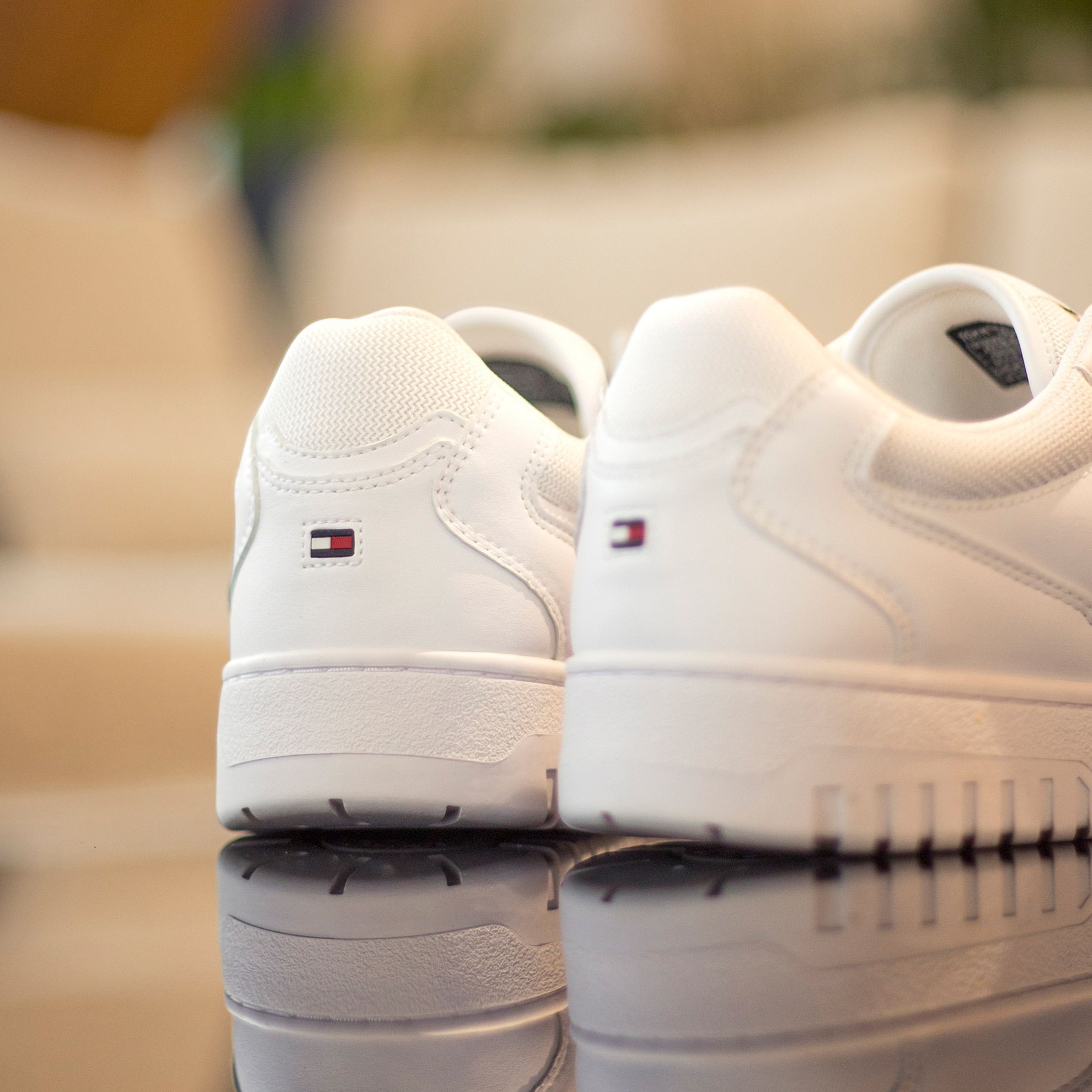 buty tommy hilfiger court leather detail