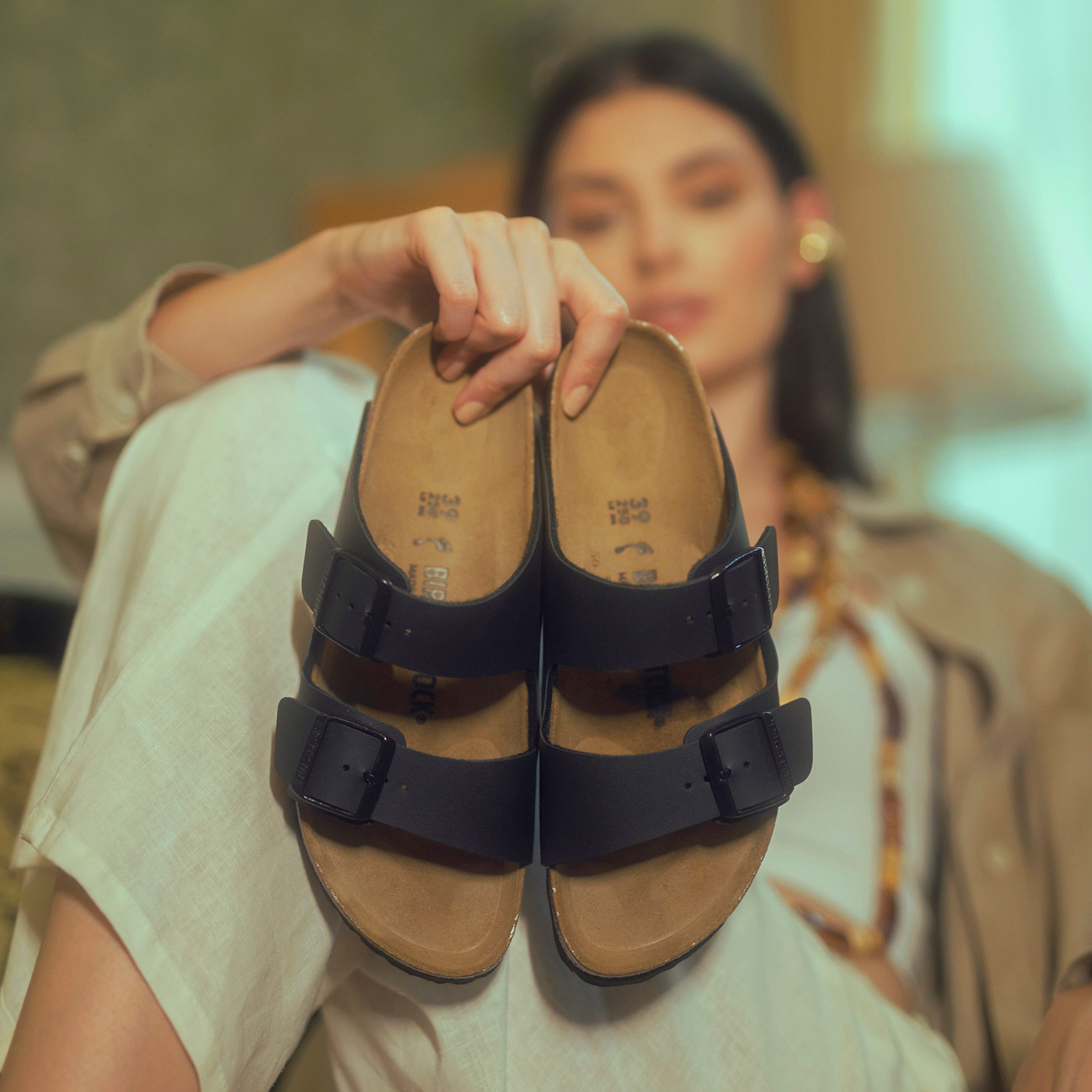 klapki birkenstock arizona 51791 czarne