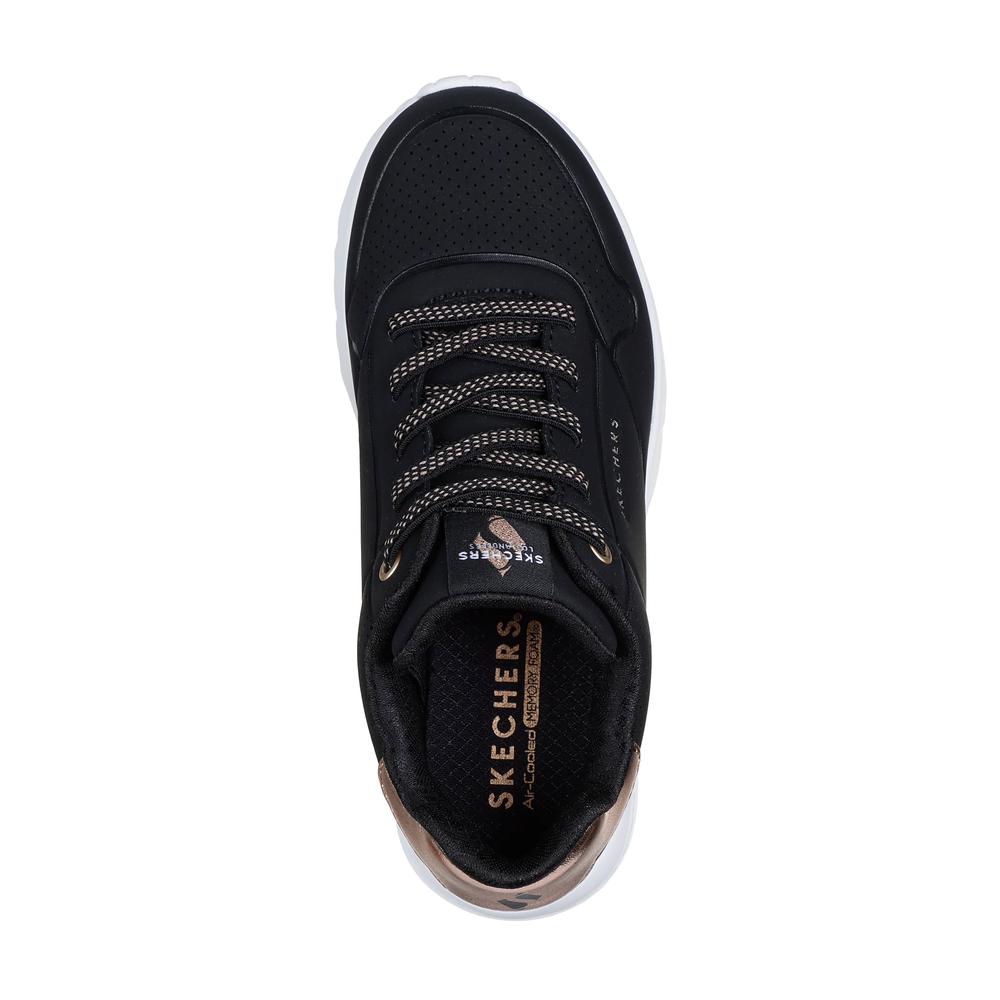 Buty dziecięce Skechers Uno Lite 310384LBLK - czarne