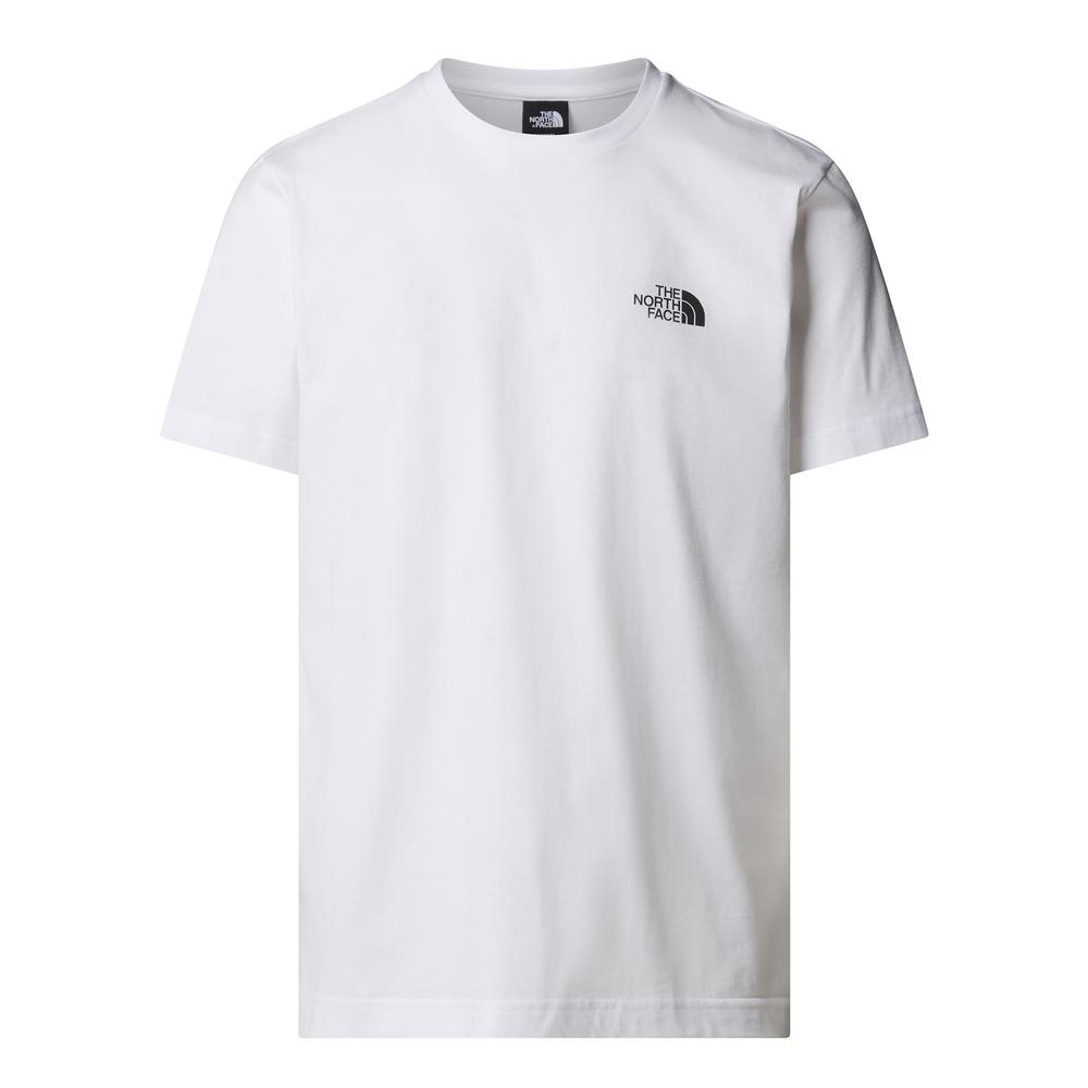 Koszulka męska The North Face Mountain Sketch 0A8EE8FN41 - biała