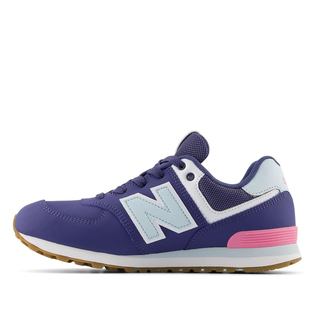 Buty dziecięce New Balance GC574NJ - granatowe