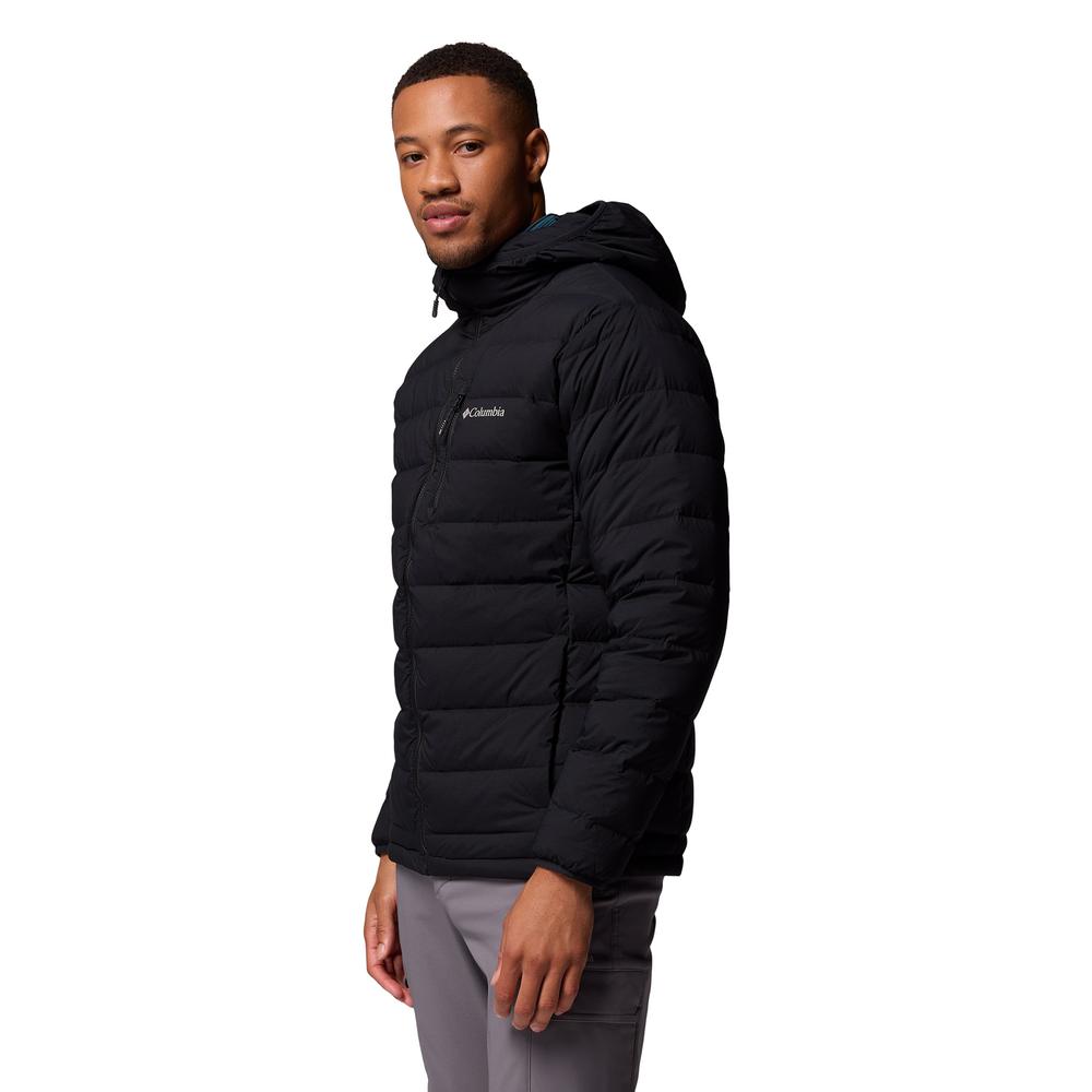 Kurtka męska Columbia Peak Down Hooded 2133972010 - czarna