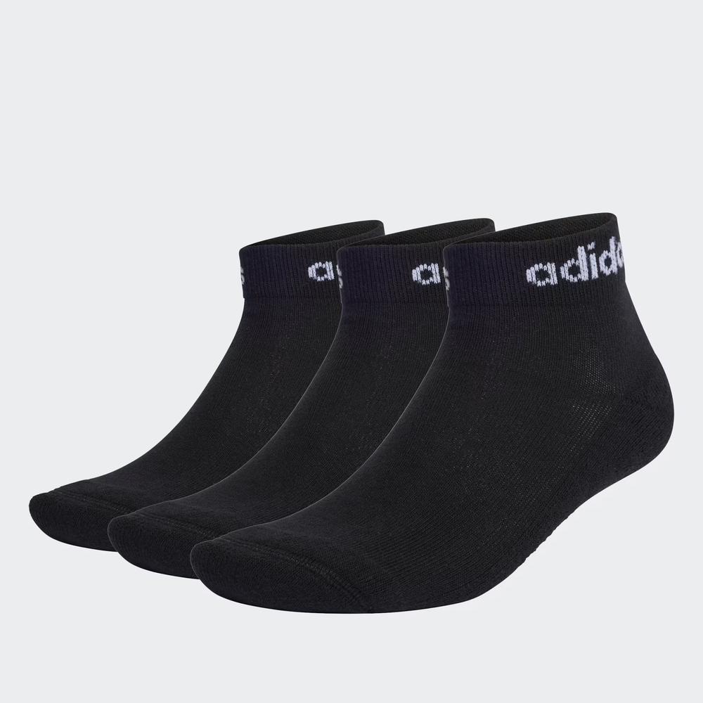 Skarpety adidas Sportswear Think Linear Ankle Socks 3Pairs IC1305 - czarne