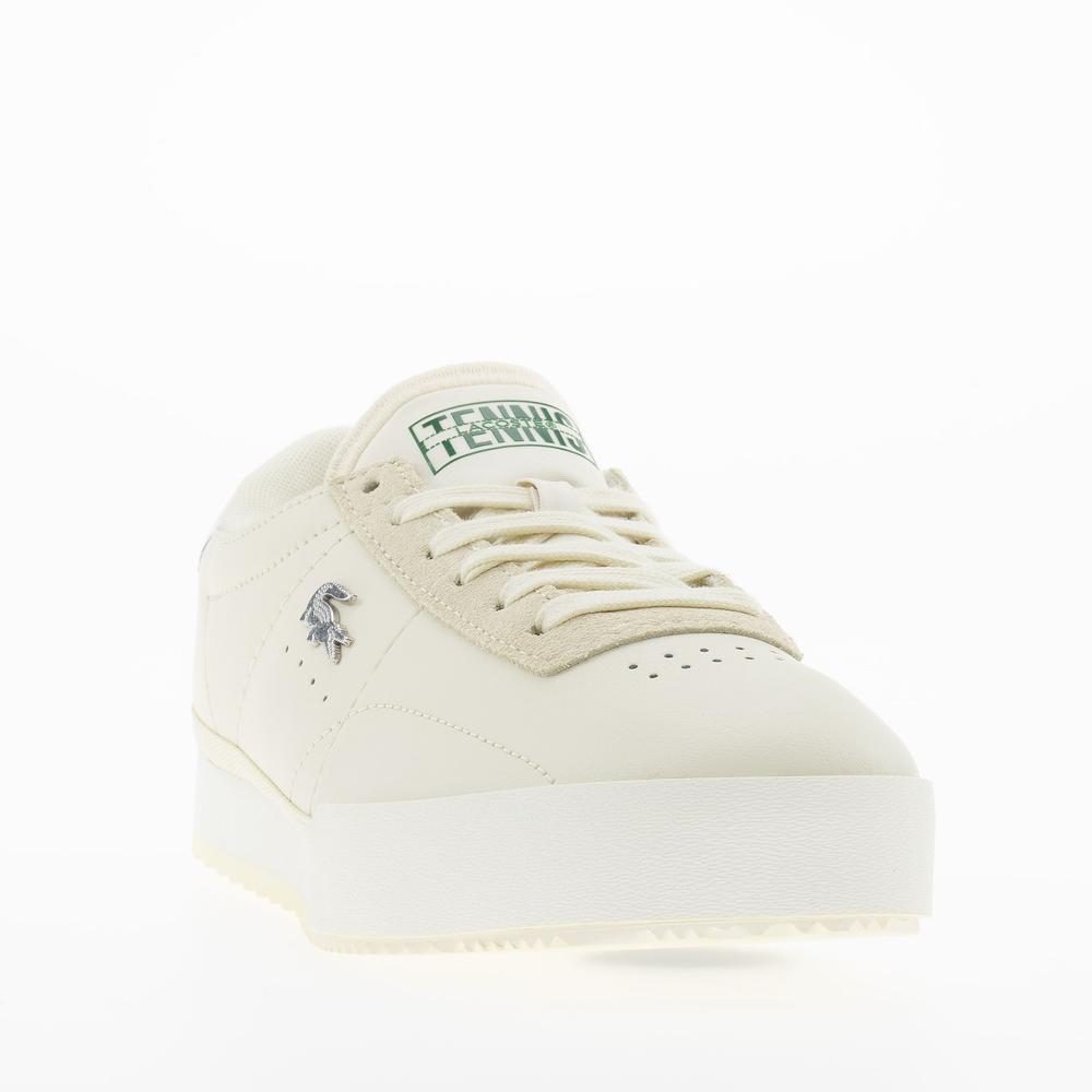 Buty damskie Lacoste Aura 126 2 SFA 751SFA0071-03A - beżowe
