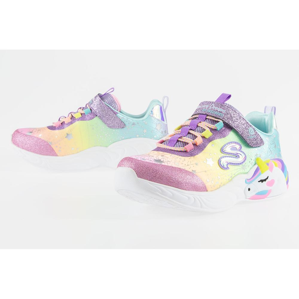 Buty Skechers S Lights Unicorn Dreams 302311LPRMT - multikolor