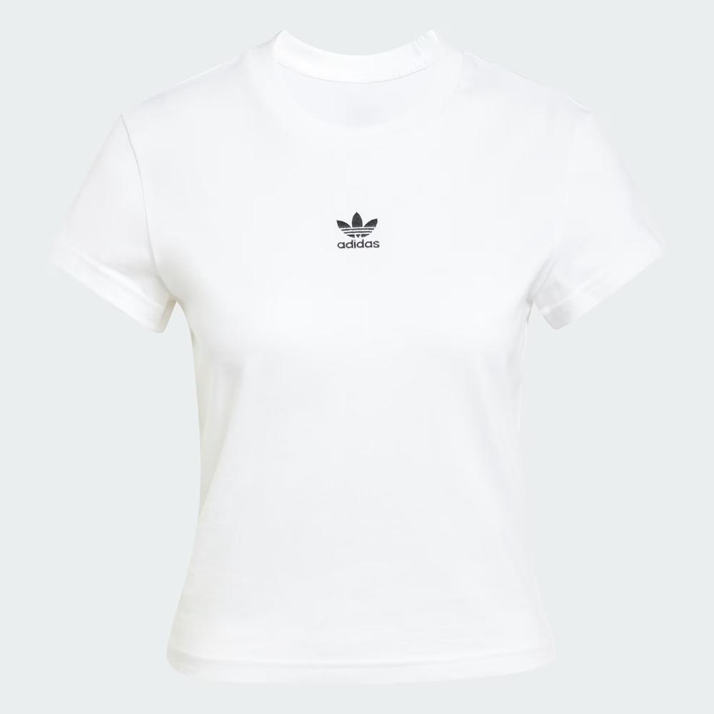Koszulka adidas Essentials Slim JC8973 - biała