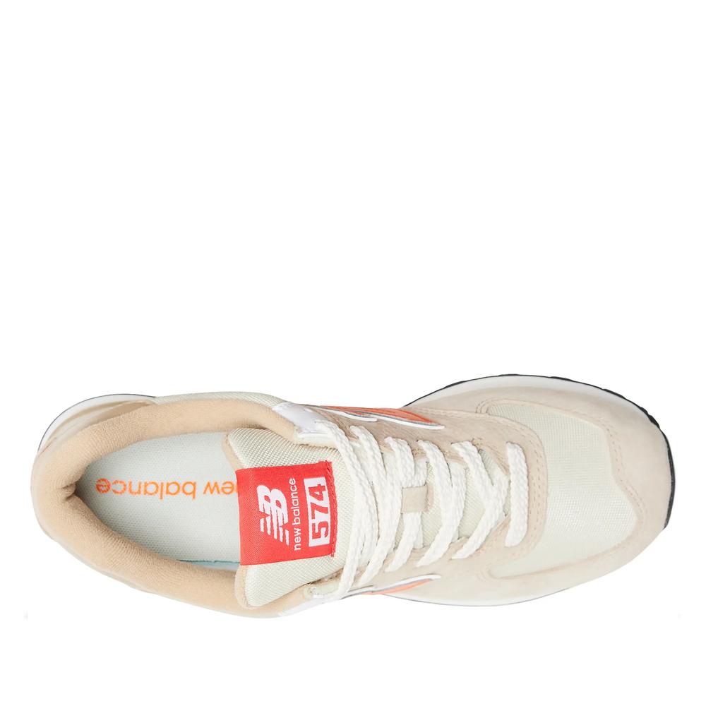 Buty New Balance U574HBO - beżowe