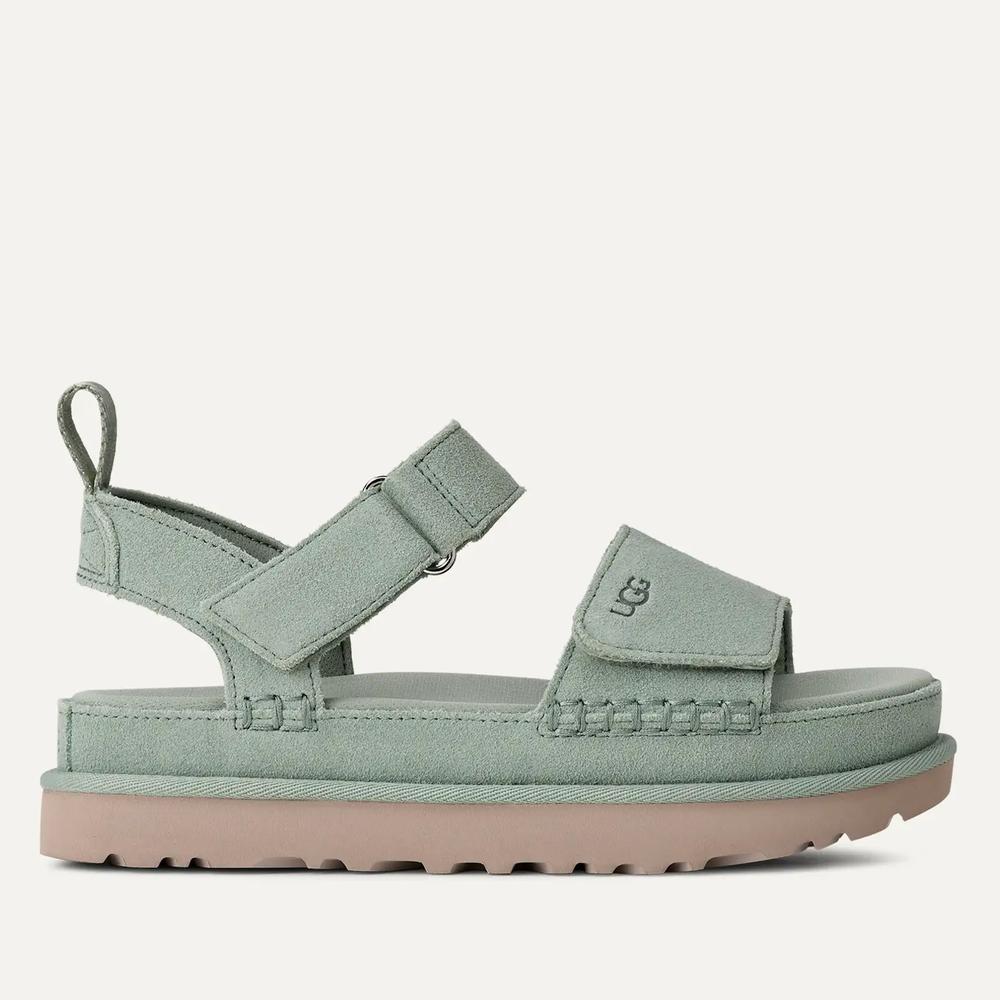 Sandały damskie Ugg Goldenstar 1136783-ART - zielone