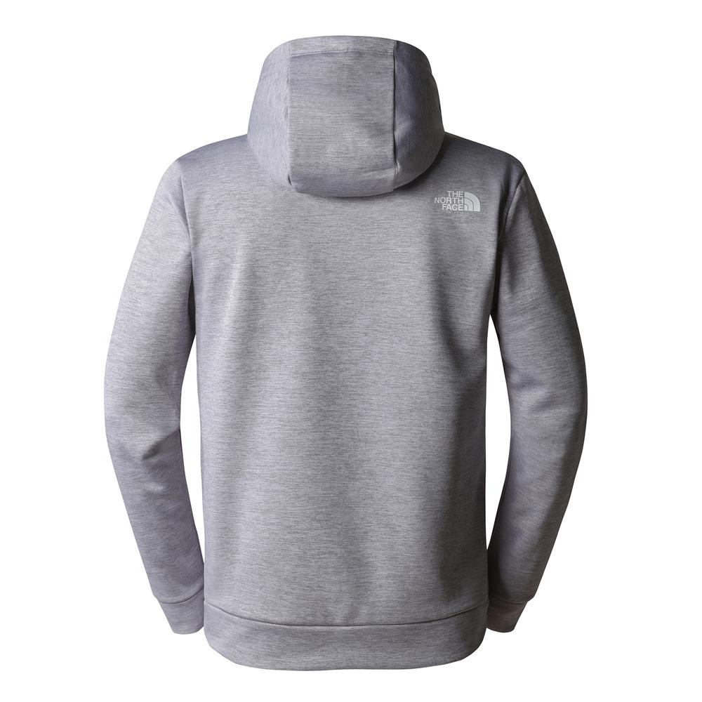 Bluza The North Face Reaxion Fleece Pullover Hoodie 0A7ZA8FTM1 - szara