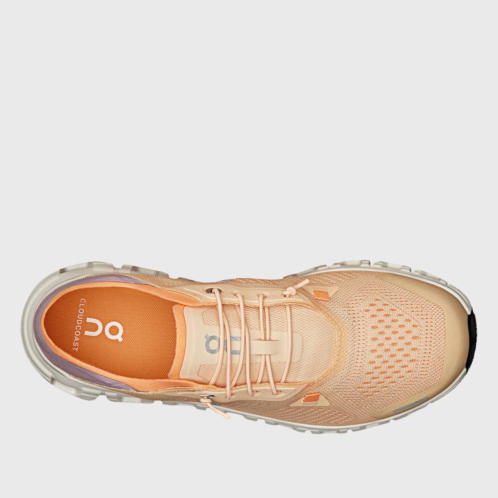 Buty damskie On Running Cloud 6 Coast 3WF10023023 - pomarańczowe