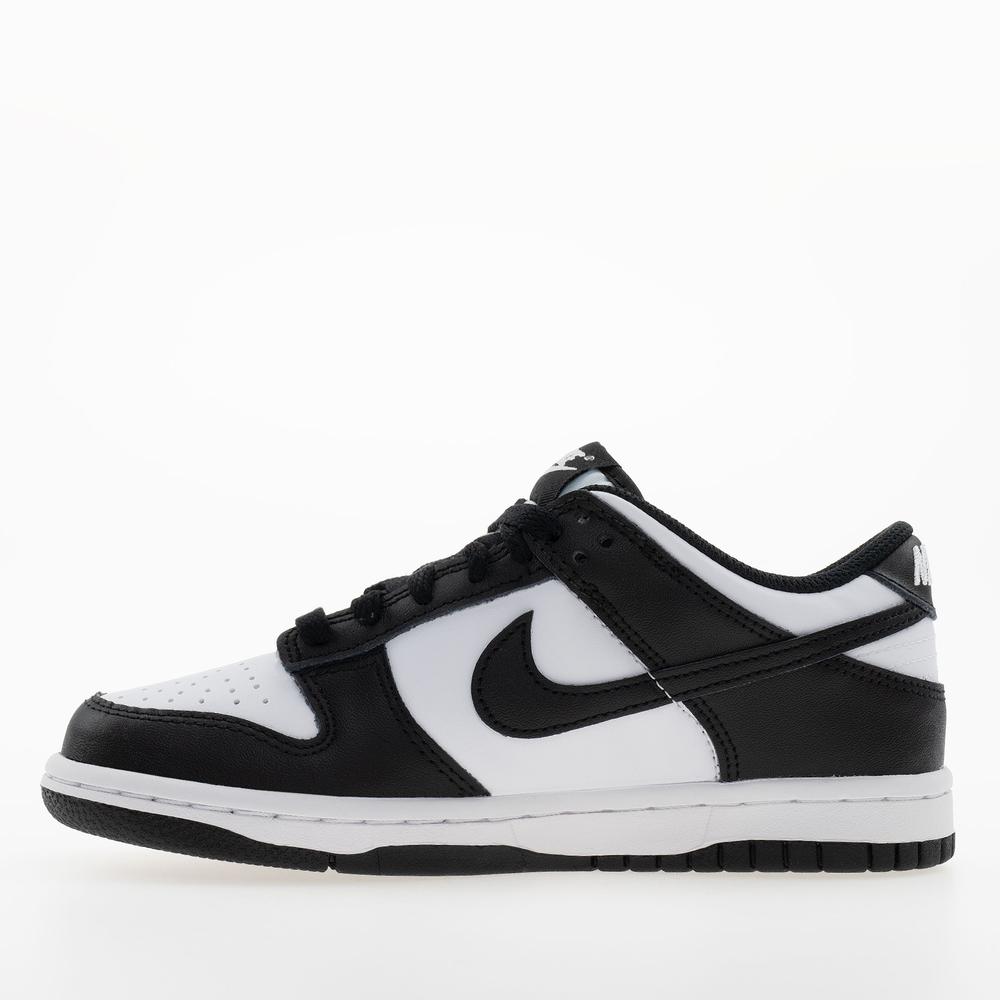 Buty młodzieżowe Nike Dunk Low CW1590-100 - biało-czarne
