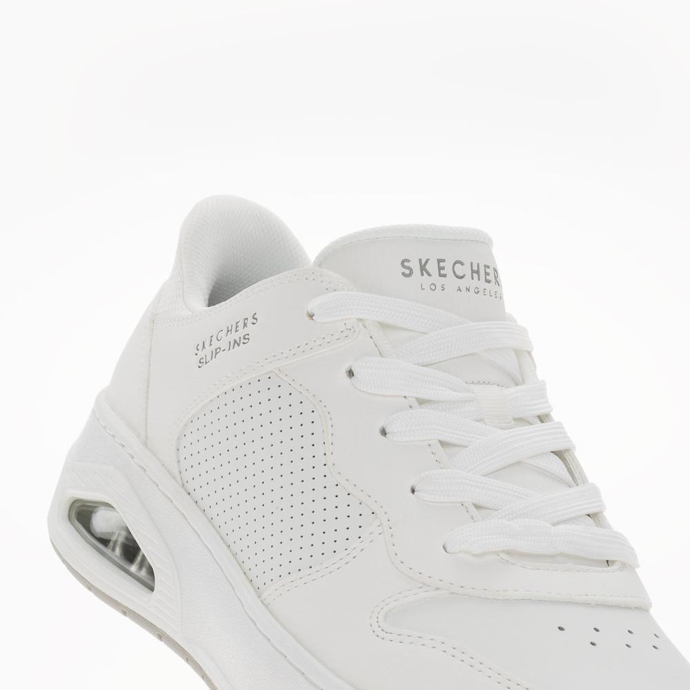 Buty Skechers Slip-ins: Uno Court - Acacia 183151WHT - białe