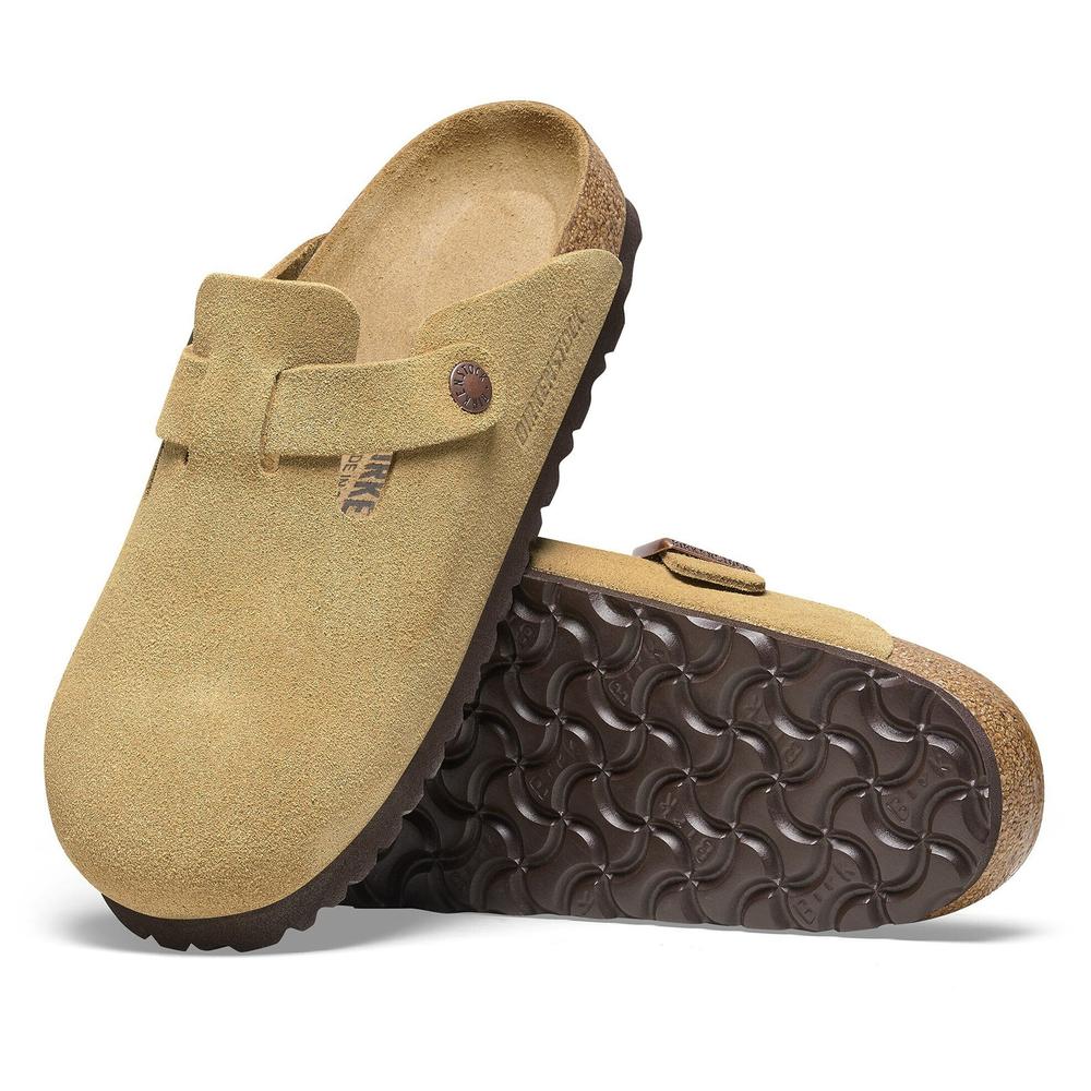 Klapki unisex Birkenstock Boston 1026181 - beżowe