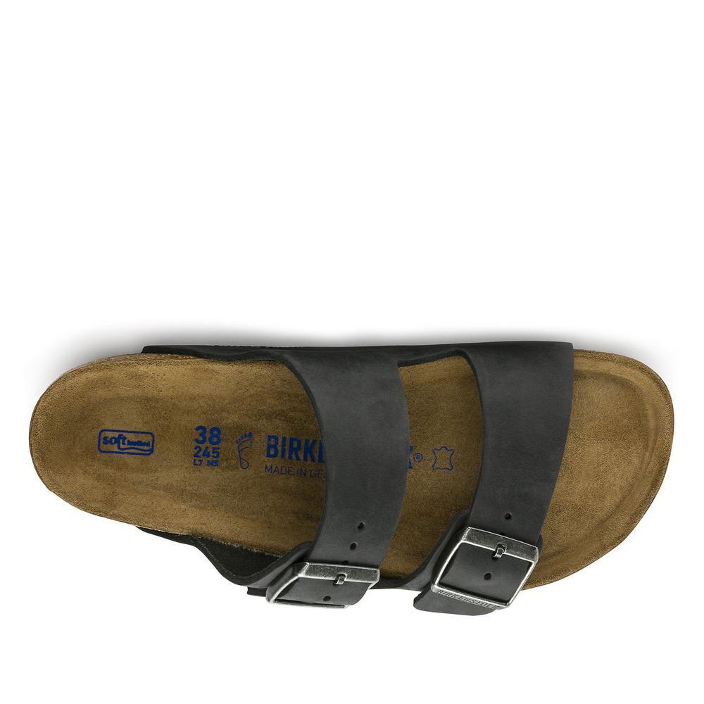 Klapki męskie Birkenstock Arizona 752483 - czarne