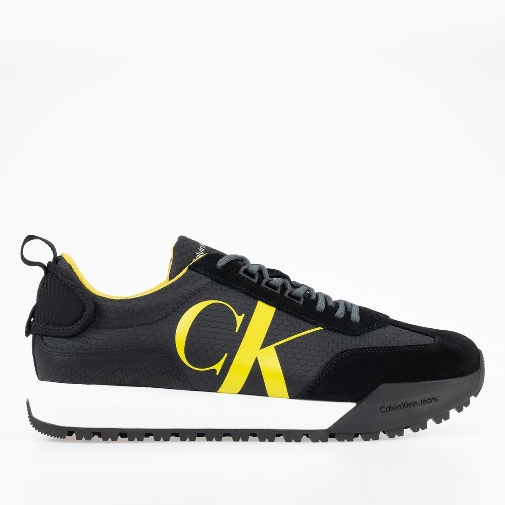 Buty Calvin Klein Toothy Runner Laceup YM0YM00417-00X - czarne