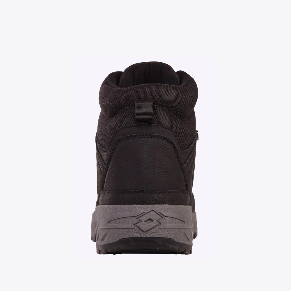 Buty męskie Lotto Woodlark Mid 2400310U-1111 - czarne