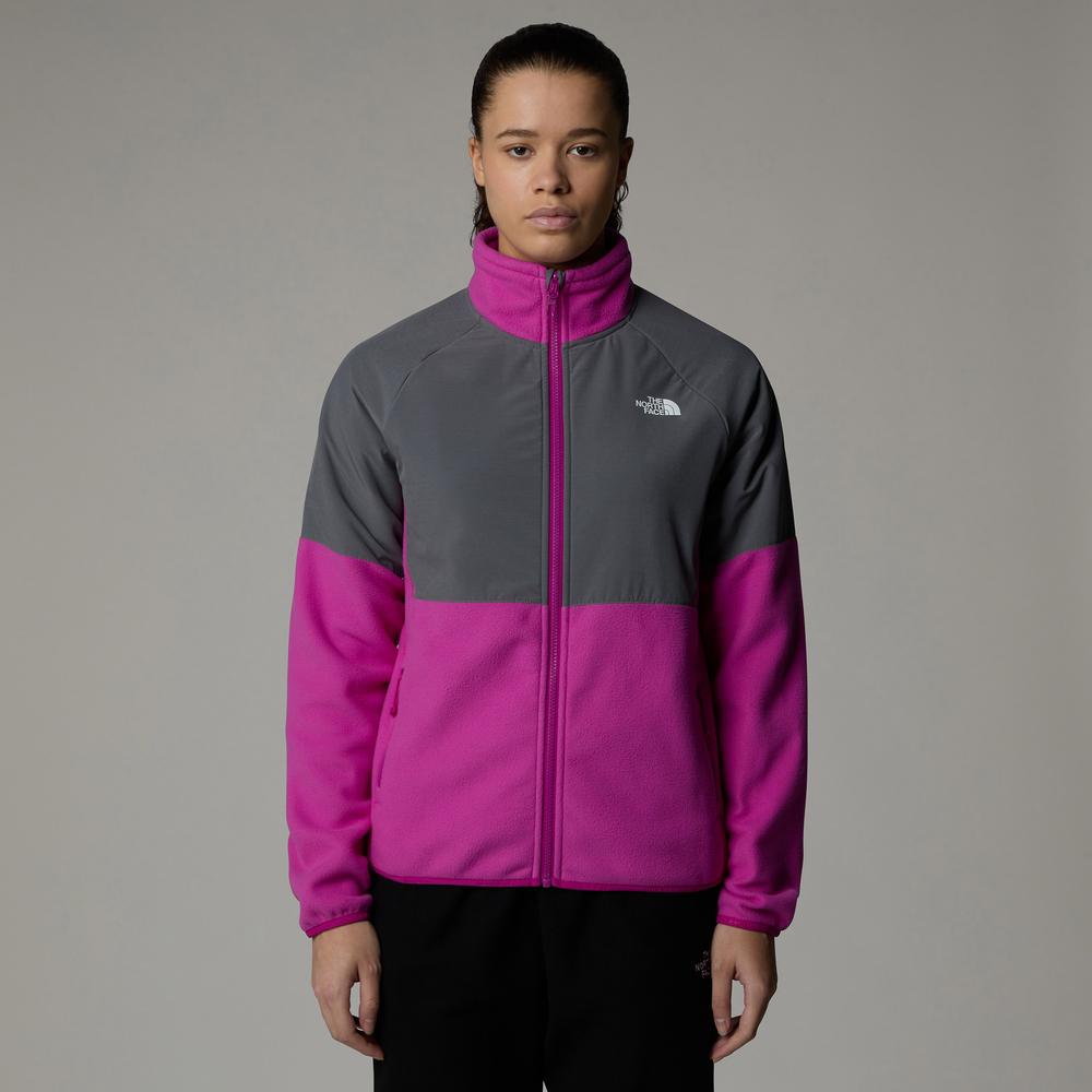 Bluza The North Face 100 Glacier HVWT Full 0A89JA71O1 - różowo-szara