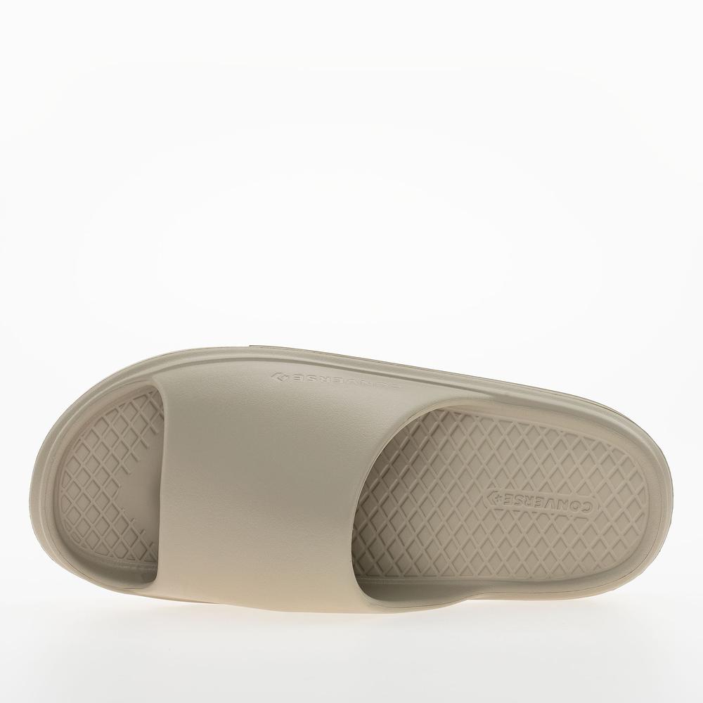 Klapki damskie Converse Essential Slide A12175C - beżowe