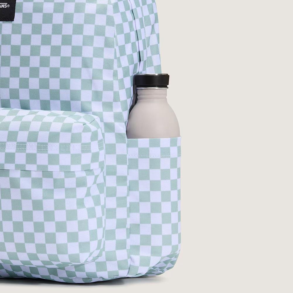 Plecak dla każdego Vans Old Skool Check VN000H4XEMW1 - niebiesko-biały