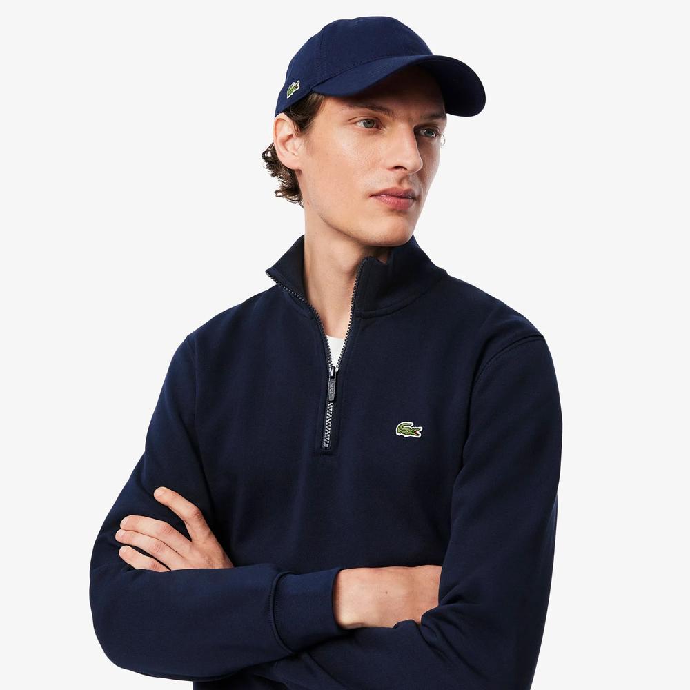 Bluza męska Lacoste Interlock SH9774-166 - granatowa