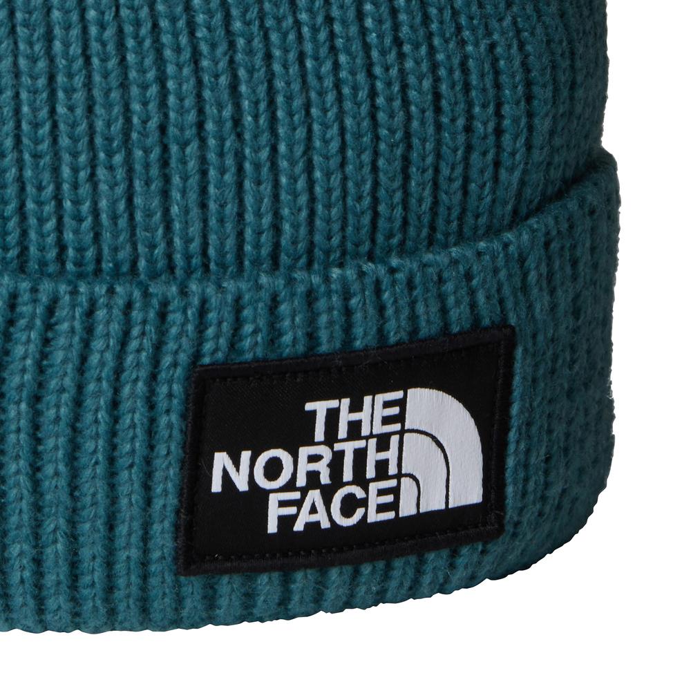 Czapka unisex The North Face Logo Box Cuffed Beanie 0A8CHFBQ51 - zielona