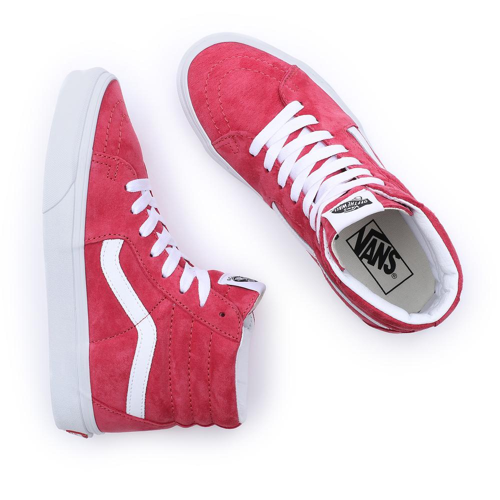 Buty Vans Pig Suede Old Skool VN0007NSZLD1 - czerwone