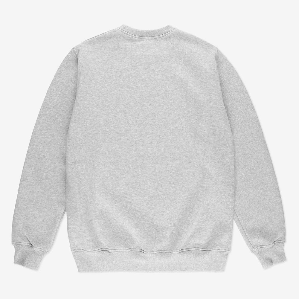 Bluza Prosto Klasyk Crewneck Pate KL231MSWE1051 - szara