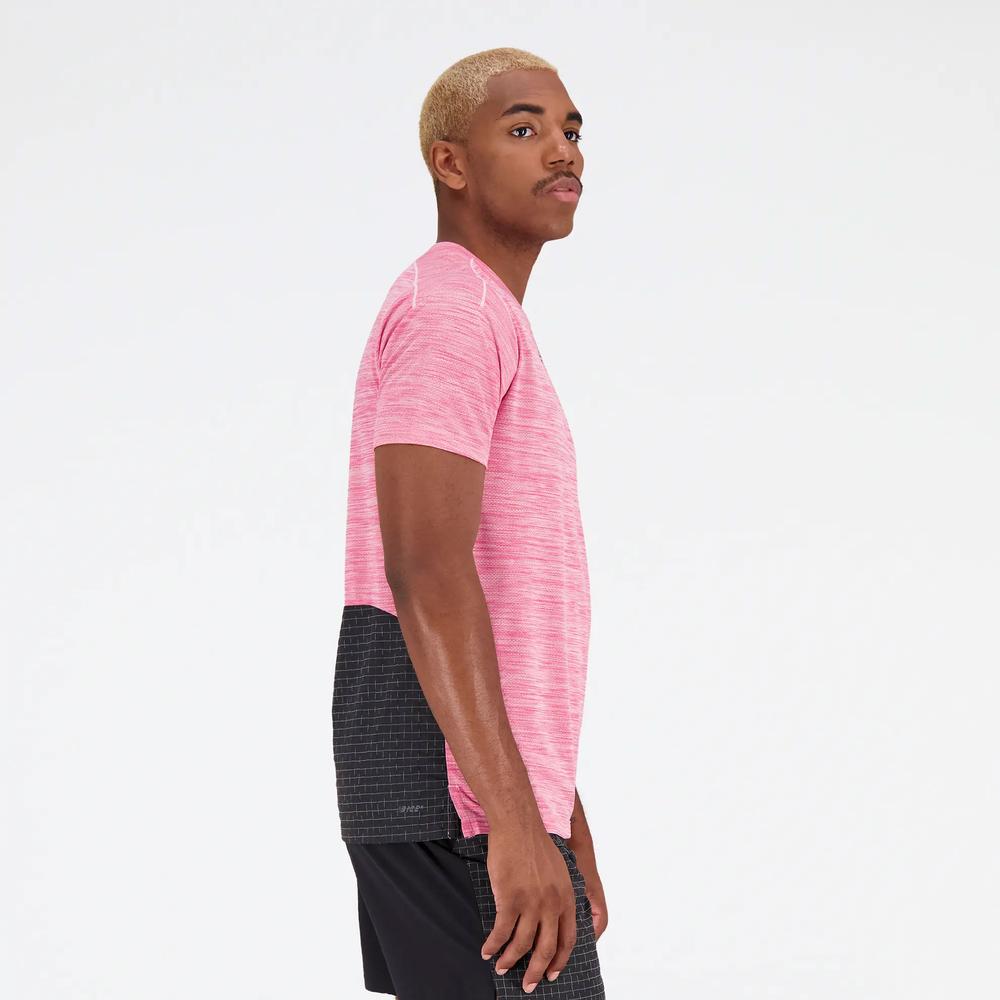 Koszulka New Balance MT31251SOI - różowa