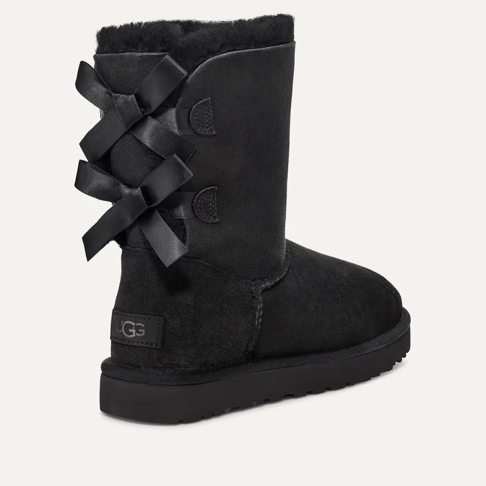 Buty damskie UGG W Bailey Bow II 1016225-BLK - czarne