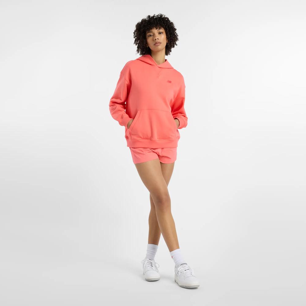 Spodenki New Balance WS41508DTR - pomarańczowe