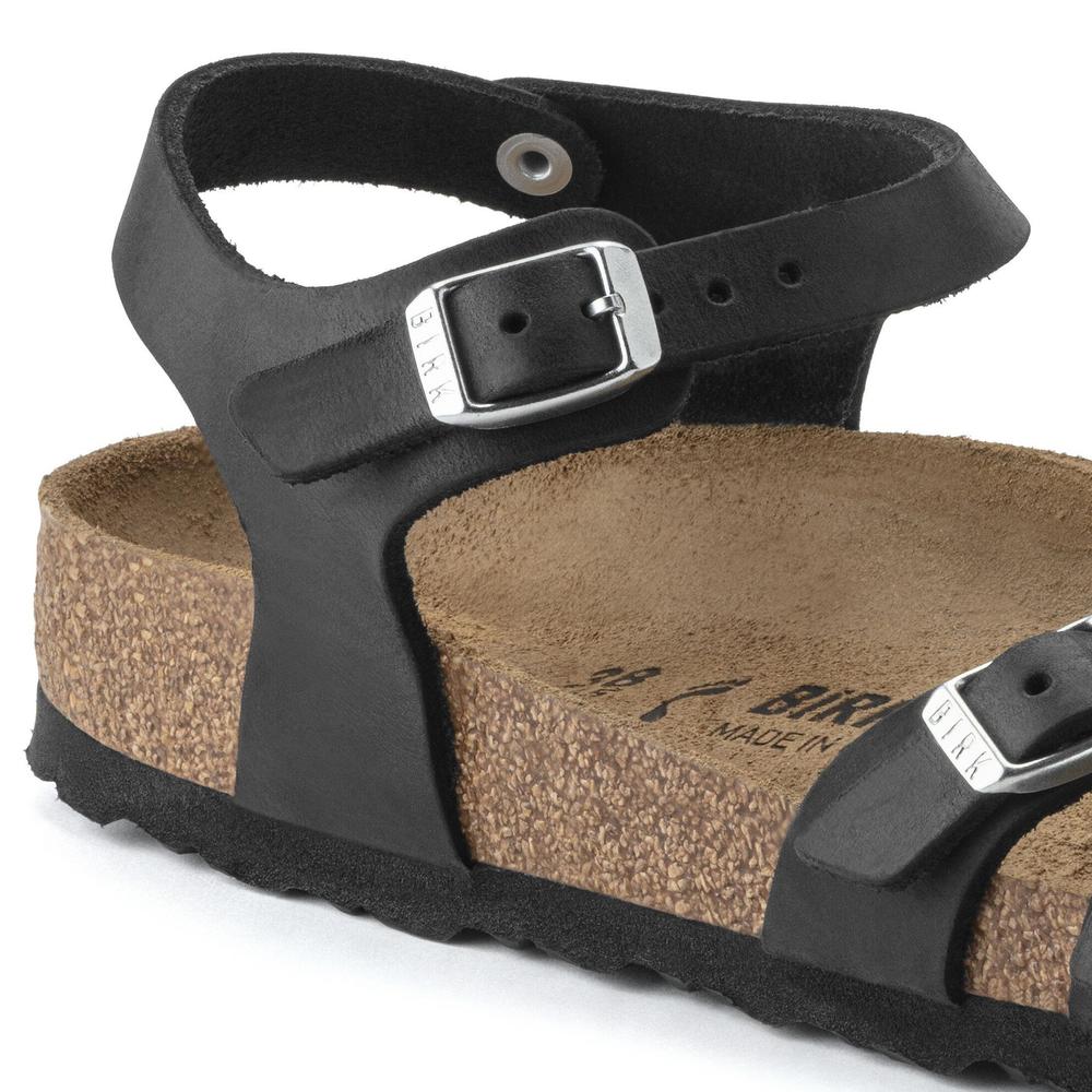 Sandały damskie Birkenstock Kumba 1021506 - czarne