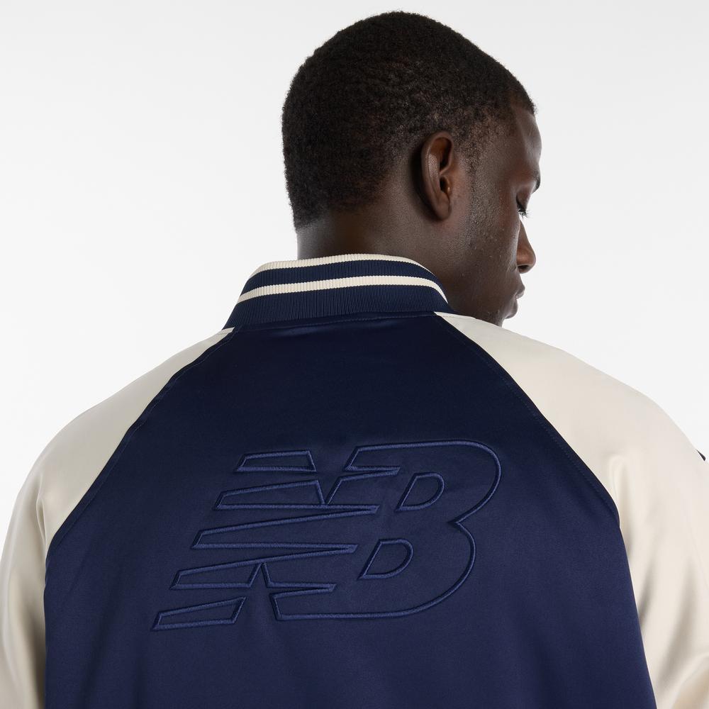 Kurtka męska New Balance MJ6102R7TNV - granatowa