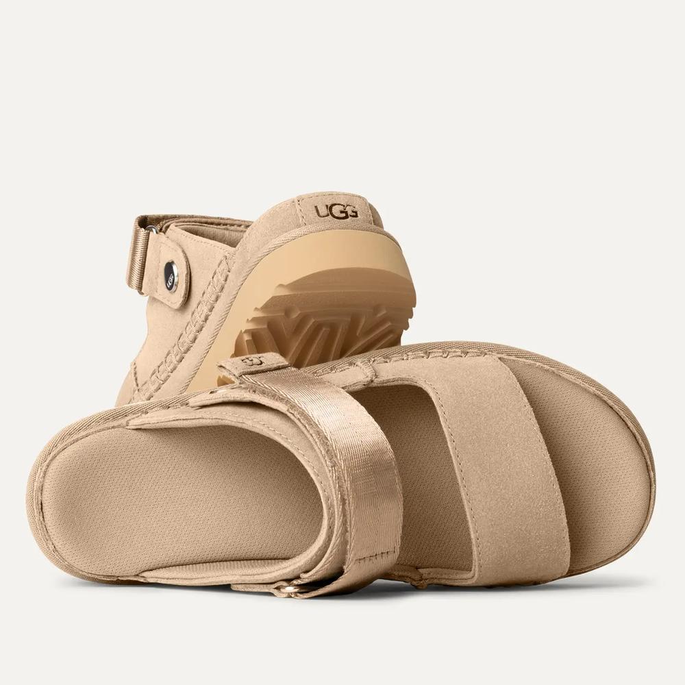 Sandały damskie Ugg Goldenstar Glide 1167399-SAN - beżowe
