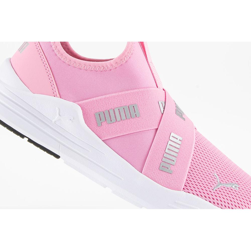 Buty Puma Wired Run Slip On Jr 38373201- różowe