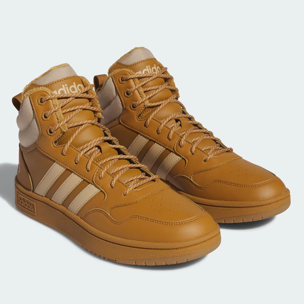 Buty adidas Hoops 3.0 Mid Lifestyle Basketball Classic IF2636 - brązowe