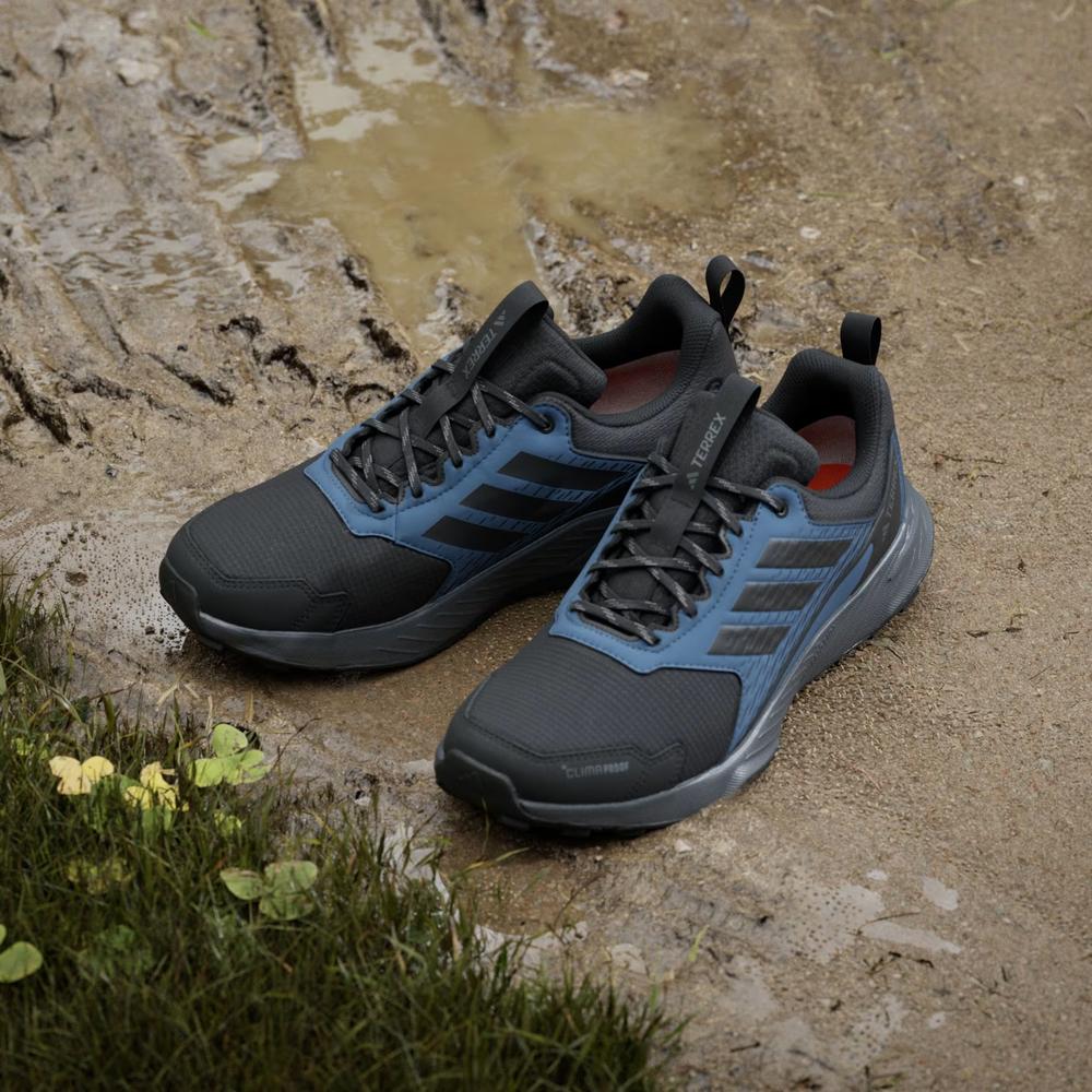 Buty męskie adidas Terrex Tracefinder 2 Climaproof JR7769 - czarno-niebieskie