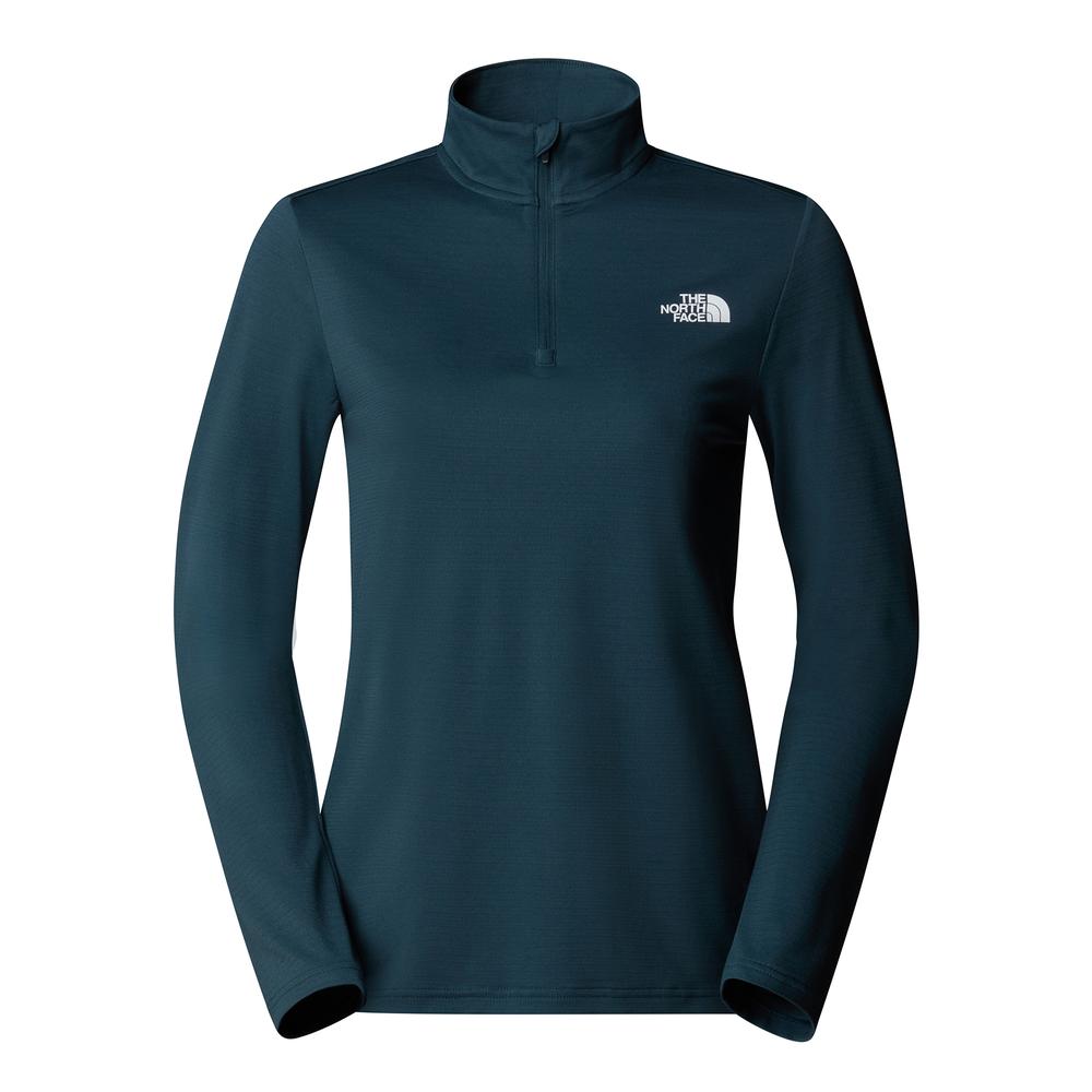 Koszulka damska The North Face 1/4 Flex 0A8BRQBSA1 - zielona