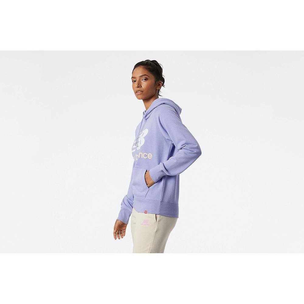 Bluza New Balance WT03550VVO - fioletowa