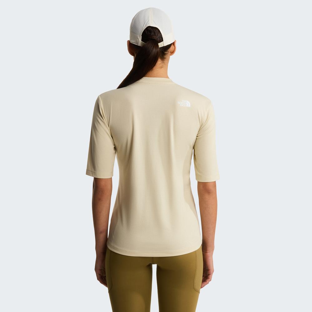Koszulka damska The North Face Shadow 0A8E1DDOM1 - beżowa