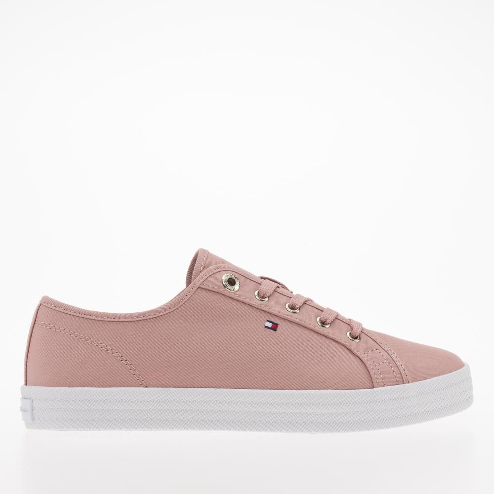Buty Tommy Hilfiger Essential Vulcanized Sneaker FW0FW07119-TQS - różowe