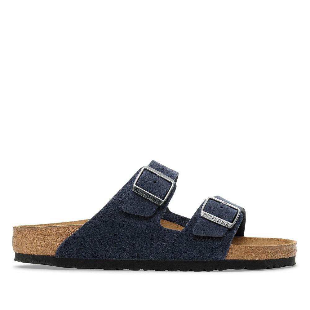 Klapki męskie Birkenstock Arizona 3240596 - granatowe