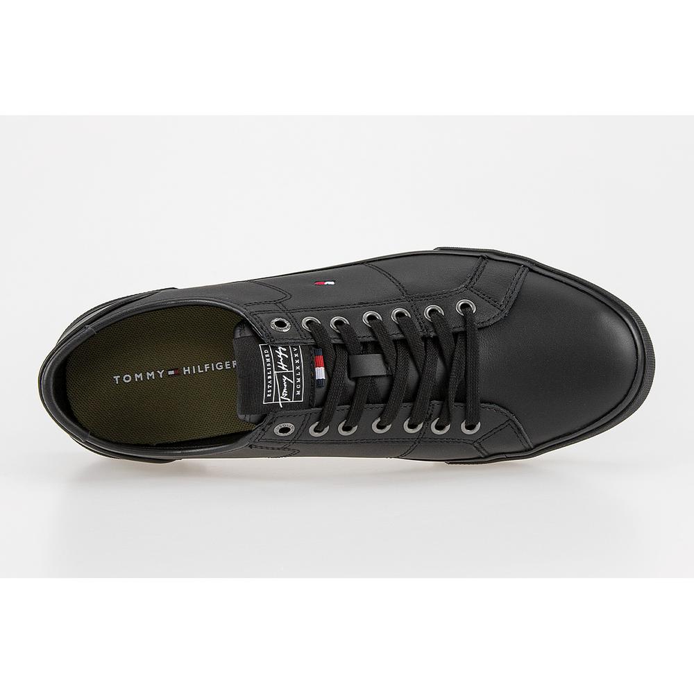 Buty Tommy Hilfiger Core Corporate Leather FM0FM03999-BDS - czarne