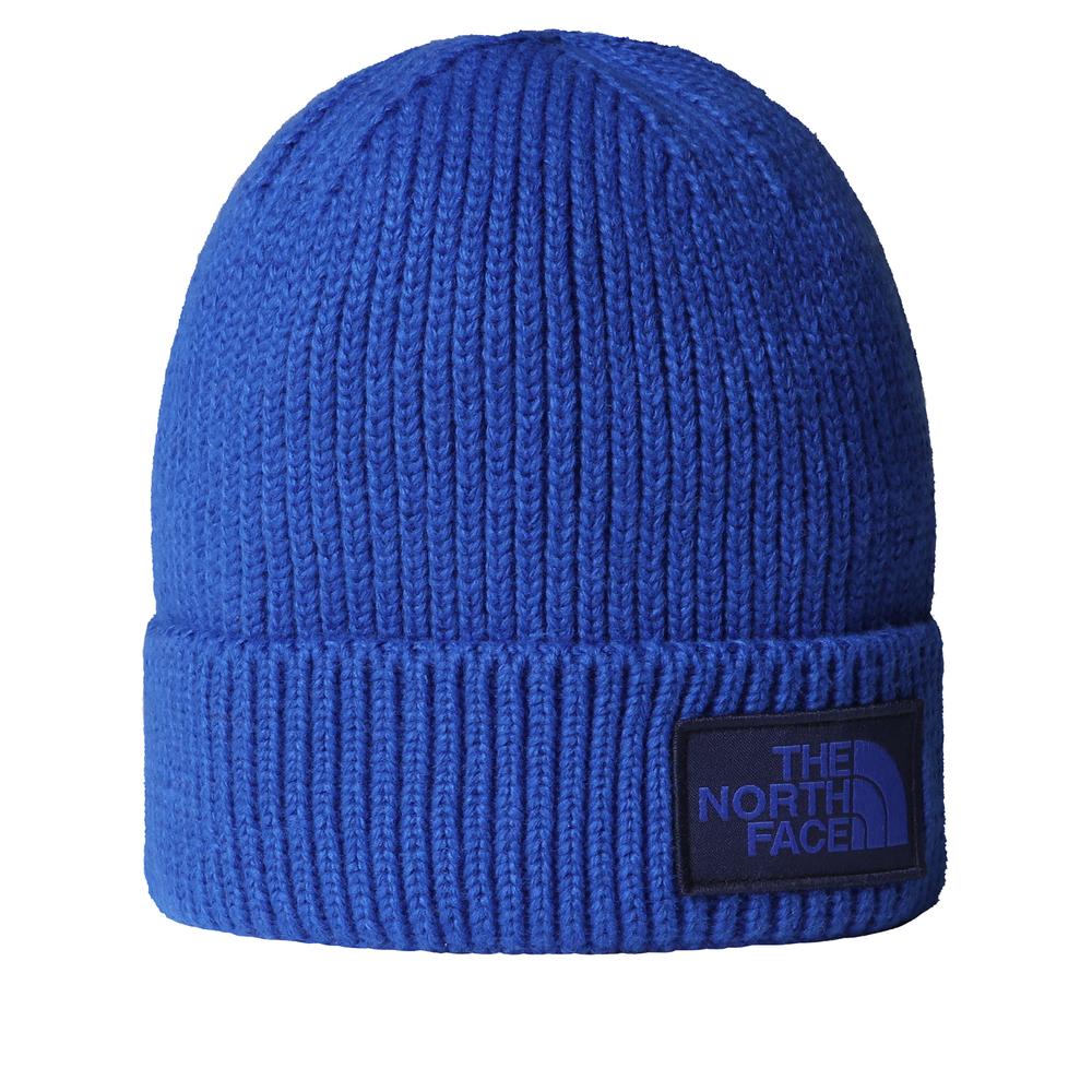 Czapka unisex The North Face Logo Box Beanie 0A8CHEEU91 - granatowa