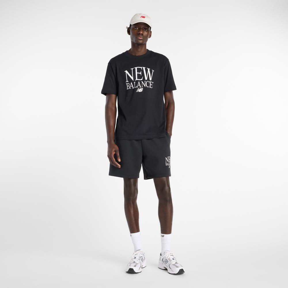 Koszulka męska New Balance MT61X6EQBK - czarna