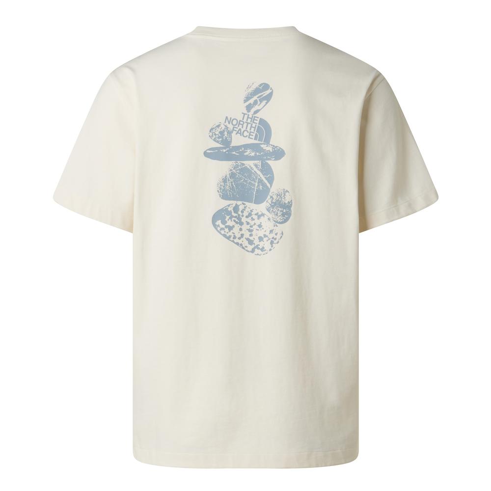 Koszulka męska The North Face Stones 0A8G9RQLI1 - biała