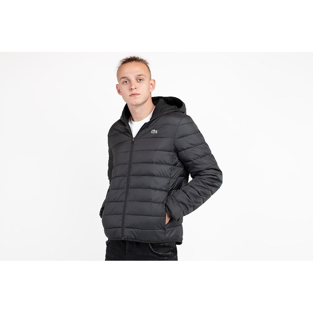LACOSTE SPORT HOODED WATER-RESISTANT QUILTED JACKET > BH1531-C31