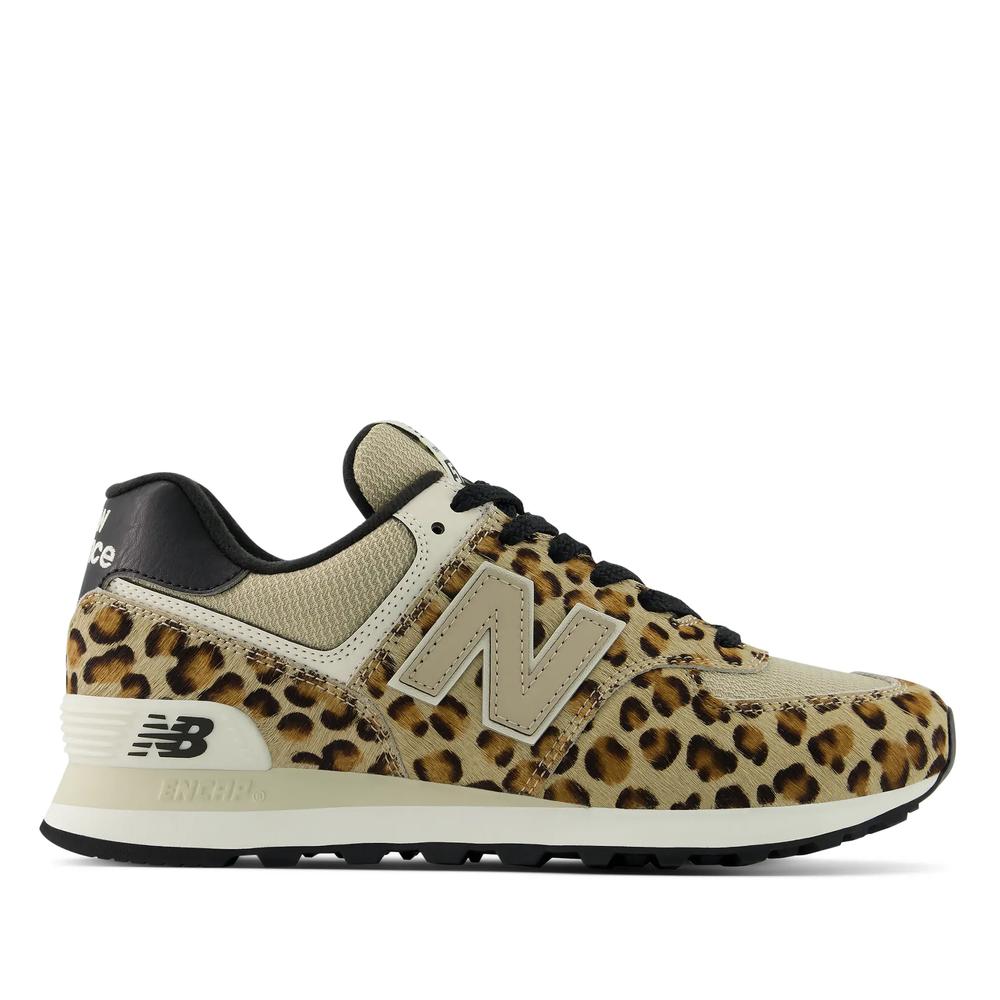 Buty damskie New Balance W574PN - brązowe