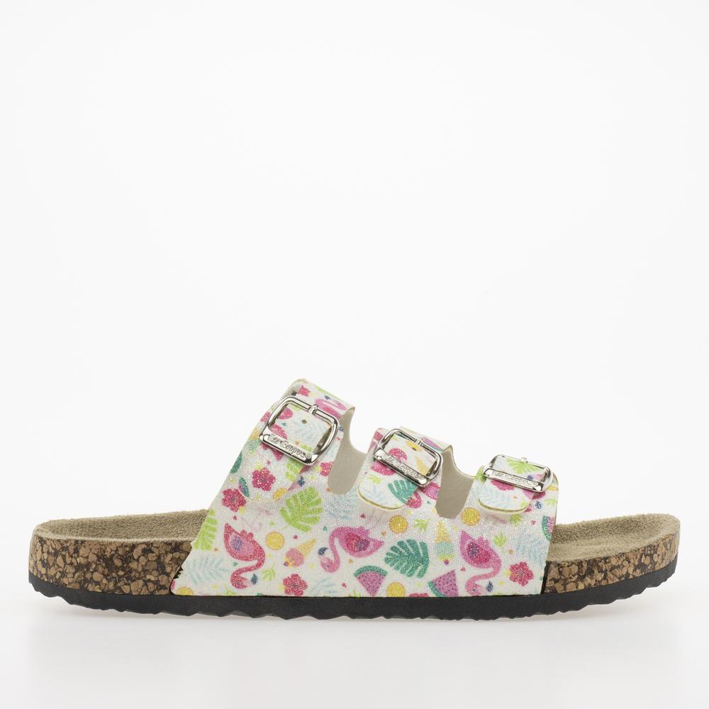 Klapki Lee Cooper LCW-23-35-1908K - białe